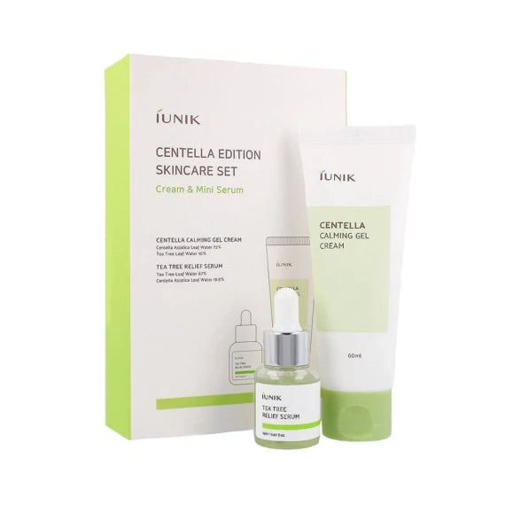 iUNIK Centella Edition Skincare Set – Bőrápolási Szett Problémás, Kombinált Bőrre