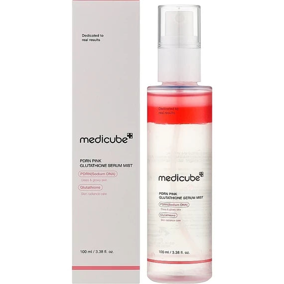 Medicube PDRN Pink Szérumpermet Glutationnal, Glutathione Serum Mist, 100ml