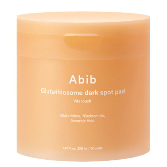 Abib - Glutathiosome Dark Spot Pad Vita Touch - Hidratáló és Világosító Arckorongok - 220ml/60db
