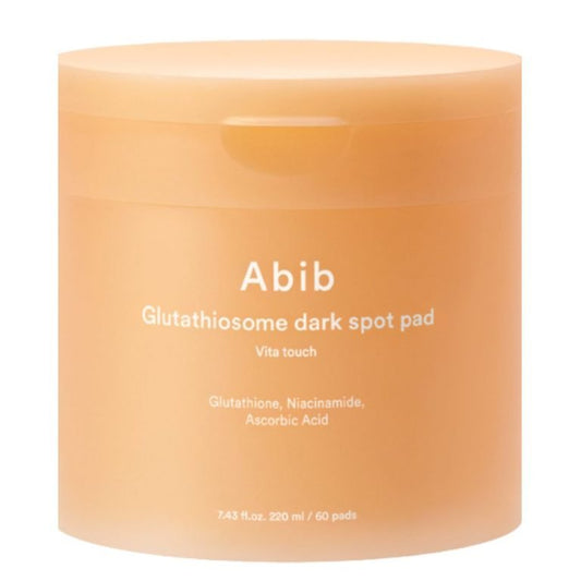 Abib - Glutathiosome Dark Spot Pad Vita Touch - Hidratáló és Világosító Arckorongok - 220ml/60db - LiLea