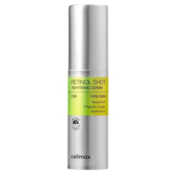 Celimax The Vita - A Bőrmegújító Szérum Retinollal és Peptidekkel, Retinal Shot Tightening Serum, 30ml - LiLea