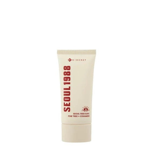 K - SECRET SEOUL 1988 Sun Pine Tree + Ceramide 50+ PA++++ - Fényvédő Keramidokkal és Peptidekkel, 50ml - LiLea
