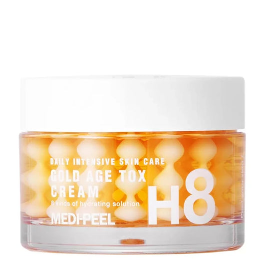 Medi-Peel Gold Age Tox H8 Cream – Öregedésgátló Kapszulakrém Arany Selyemhernyó Kivonattal 50g