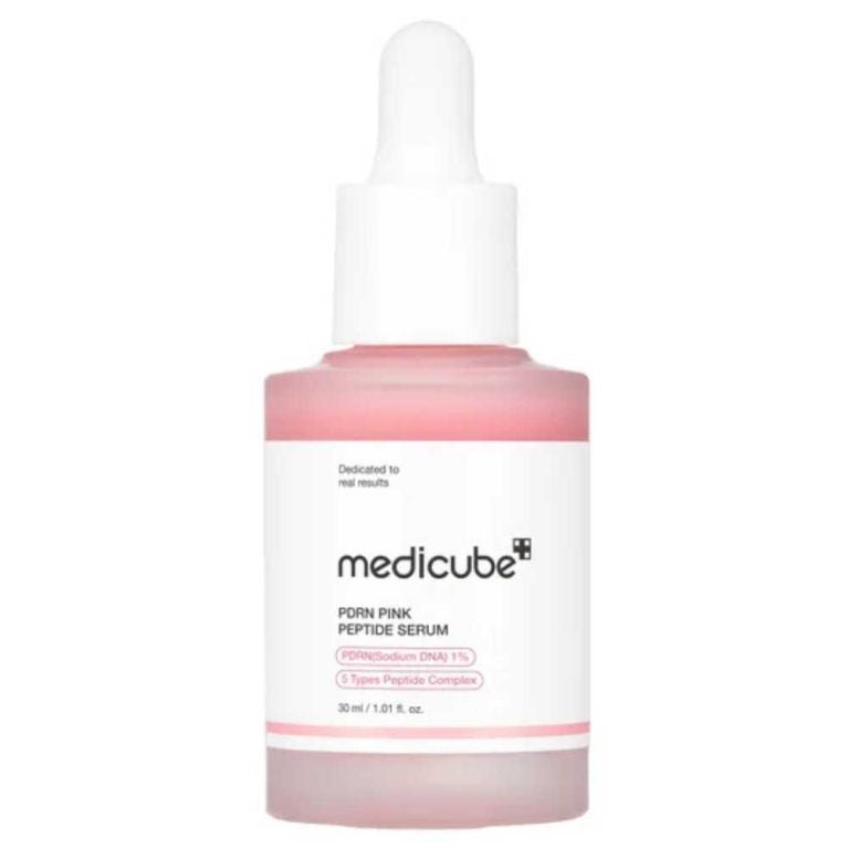 Medicube – Feszesítő és Regeneráló Peptid Szérum, PDRN Pink Peptide Serum, 30ml - LiLea