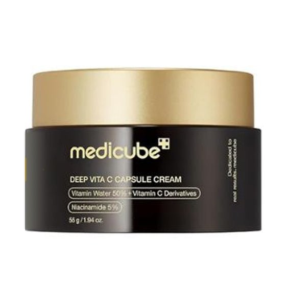 Medicube – Intenzív C - vitaminos ragyogásfokozó arckrém, Deep Vita C Capsule Cream, 55g - LiLea