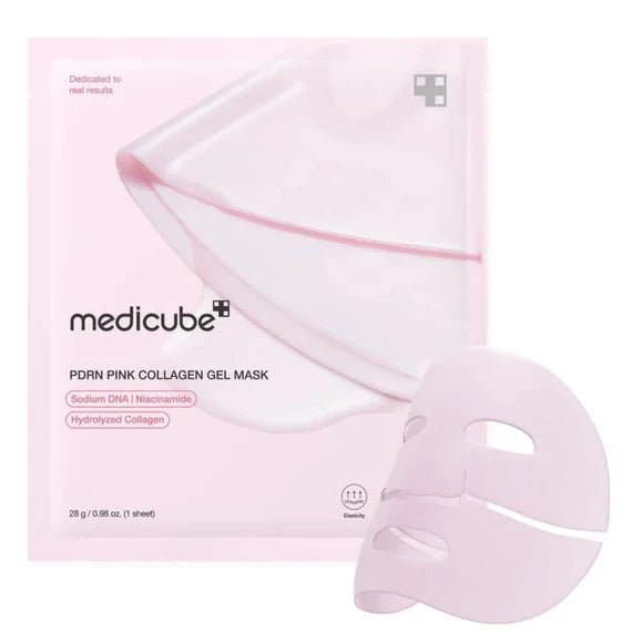 Medicube PDRN Pink Hidratáló és Regeneráló Hidrogél Maszk, Pink Collagen Gel Mask - 1db/28g - LiLea