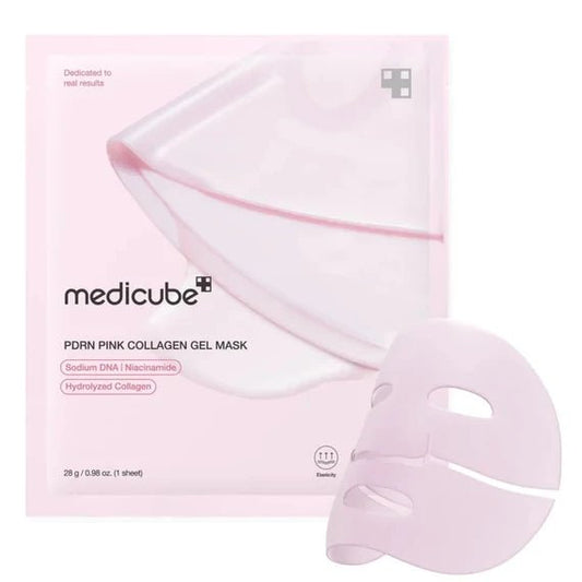 Medicube PDRN Pink Hidratáló és Regeneráló Hidrogél Maszk, Pink Collagen Gel Mask - 1db/28g - LiLea