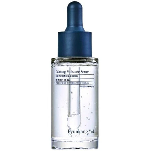 Pyunkang Yul Calming Moisture Serum - Nyugtató, hámlasztó és hidratáló szérum Centella Asiatica Kivonattal, 30ml - LiLea